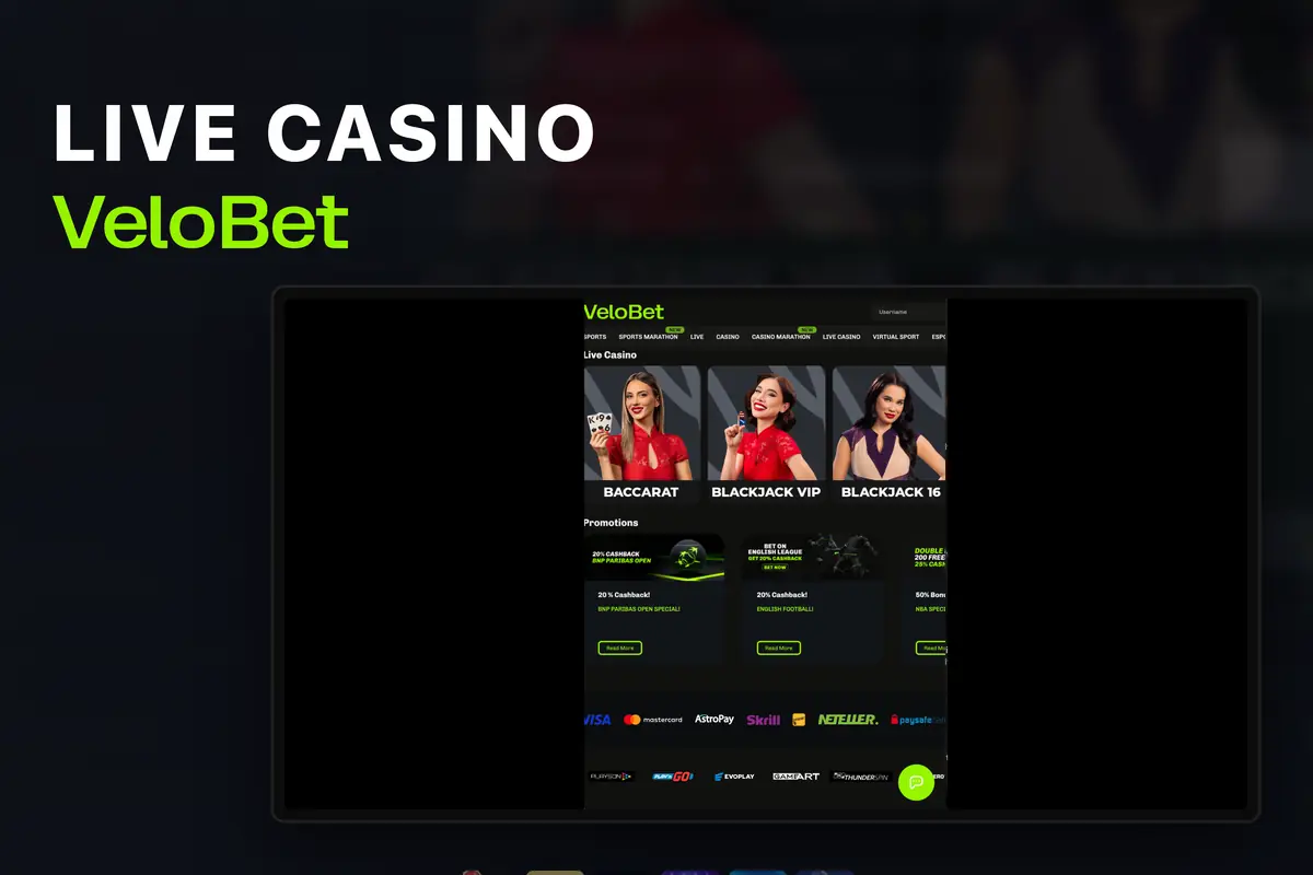 Velobet live casino
